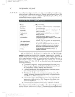 research and development of theory in organizational behavior and manage-
ment have taken place in the behavioral sciences (e