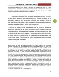 Ampliación de la Demanda de Amparo | PDF | Demanda judicial | Caso de ley