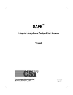 SAFE Tutorial For Slab Design | PDF | Menu (Computing) | Structural Load