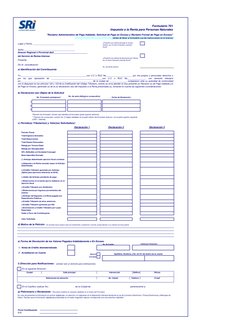 Instrucciones Formulario 701 SRI | PDF | Impuesto sobre la renta ...