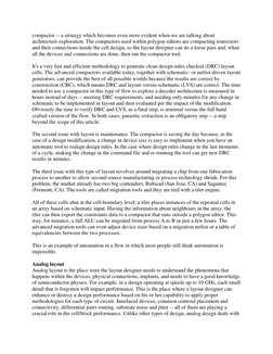 compactor -- a strategy which becomes even more evident when we are talking about 
architecture exploration. The compactors u