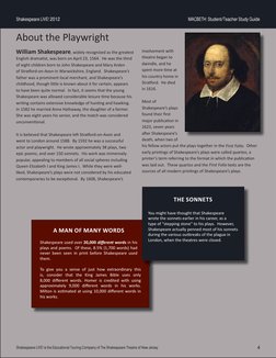 Shakespeare LIVE! 2012 
MACBETH: Student/Teacher Study Guide 
Shakespeare LIVE! is the Educational Touring Company of The Sha