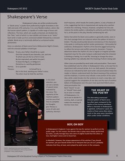 Shakespeare LIVE! 2012 
MACBETH: Student/Teacher Study Guide 
Shakespeare LIVE! is the Educational Touring Company of The Sha