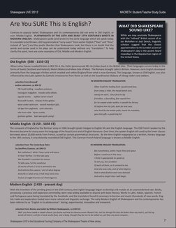 Shakespeare LIVE! 2012 
MACBETH: Student/Teacher Study Guide 
Shakespeare LIVE! is the Educational Touring Company of The Sha