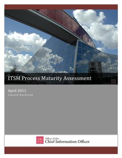 April	  2011	  
Prepared	  by:	  Brian	  Newcomb	  
	   	   	   	   	   	  
	  
	  
	  
ITSM	  Process	  Mat