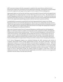  
6	  
2009	  assessment	  and,	  given	  that	  this	  assessment	  is	  completed	  at	  the	  senior	  dir