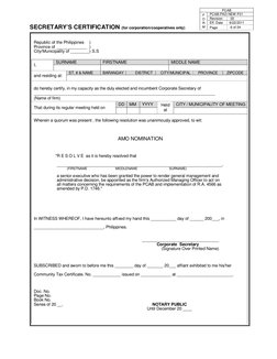PCAB License Application Requirements | PDF | Affidavit | Identity Document