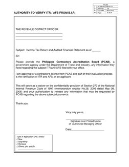 PCAB License Application Requirements | PDF | Affidavit | Identity Document