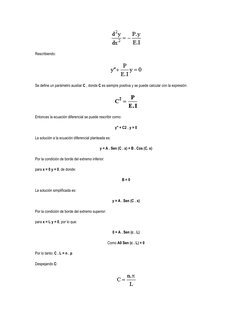 Rescribiendo: 
 
Se define un parámetro auxiliar C , donde C es siempre positiva y se puede calcular con la expresión: 
 
E