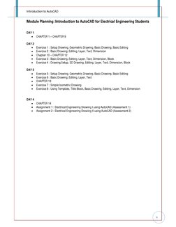 Auto Cad For Electrical Eng Student | PDF | Technical Drawing | Auto Cad