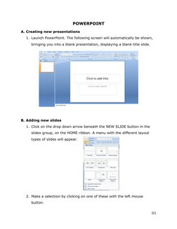 PowerPoint User Manual: Basics & Tips | PDF | Microsoft Power Point ...