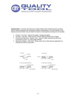 Sheet Metal Design Handbook Overview | PDF | Sheet Metal | Building ...