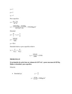 Peso especifico 
        
      
                    
           
               
Densidad