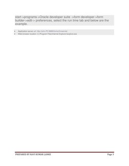 Oracle Developer Forms 10g Installation Guide | PDF | Internet Explorer ...