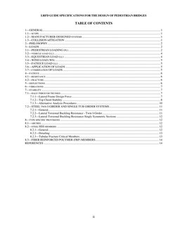 AASHTO LRFD Specifications for Pedestrian Bridges | PDF | Truss ...
