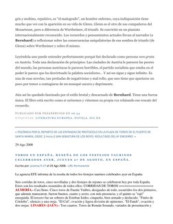 gris y mohíno, repulsivo, es "el malogrado", un hombre enfermo, cuya indisposición tiene 
mucho que ver con la aparición en s
