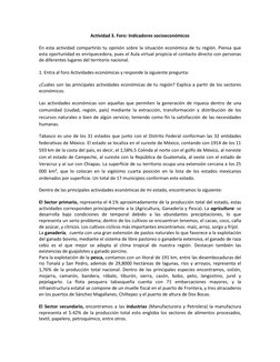 Actividades Económicas en Tabasco | PDF | México | Petróleo