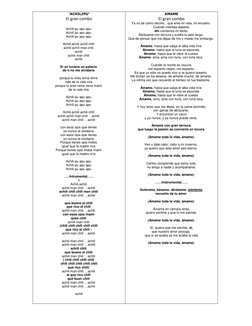 'ACHILIPU' 
El gran combo 
 
Achili pu apu apu  
Achili pu apu apu  
Achili pu apu apu  
… 
Achili,achili achili chili  
achi