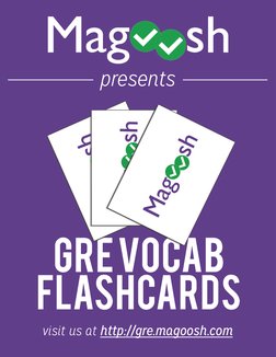 Magoosh Vocab Flashcard Ebook | PDF | Graduate Record Examinations