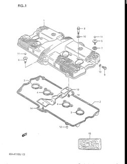 GSX-R 1100 Parts Manual (1986-1988) | PDF | Washer (Hardware) | Screw
