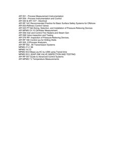 Temperature Api 551 API 551 Process Measurement Standards | PDF