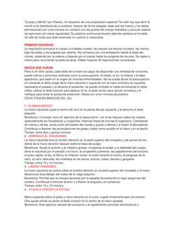 "Cuerpo y Mente" por Chaoki), no requieren de una preparación especial.Tan sólo hay que abrir la 
mente a los beneficios de s