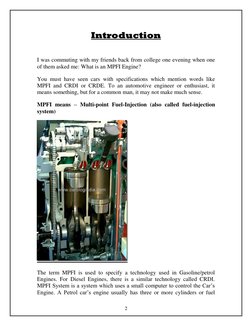 2 
Introduction 
 
I was commuting with my friends back from college one evening when one 
of them asked me: What is an MPF