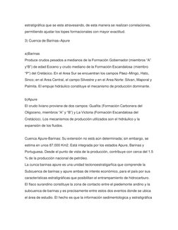 estratigráfica que se esta atravesando, de esta manera se realizan correlaciones, 
permitiendo ajustar los topes formacionale