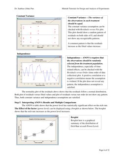 Minitab DOE Tutorial and Examples | PDF | Analysis Of Variance | Errors ...