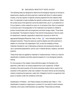 USP Class VI Biological Reactivity Tests | PDF | Sterilization ...