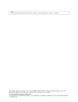 Note
Before using this information and the product it supports, read the information in “Notices” on page 55.
This edition ap