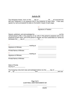 Page 3 of 4 
LAST WILL AND TESTAMENT OF 
_________________________________ 
_________________________________________