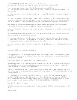¿Qué diferencias tiene con el LT+ 1.9, 1.91 y 1.92?
Será el único firmware que soporta copias de juegos en formato XGD3.
Teng