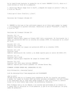 Se ha simplificado bastante la grabación con el nuevo IMGBURN 2.5.6.0., ahora no t
irará errores al final de la grabación.
1.