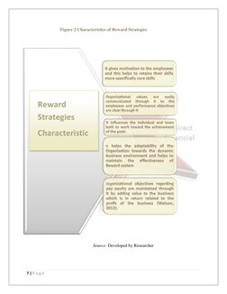7 | P a g e  
 
                              Figure 2 Characteristics of Reward Strategies 
 
 
 
 
 Source: Developed by