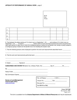 Arizona Mining Claim Filing Guide | PDF | Bureau Of Land Management ...