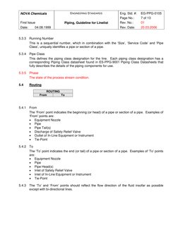 Piping Linelist Guidelines for Engineers | PDF | Pipe (Fluid Conveyance ...