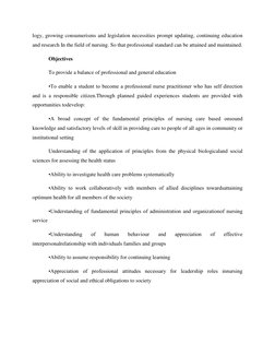 logy, growing consumerisms and legislation necessities prompt updating, continuing education 
and research In the field of nu