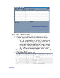 Microsoft Access Data Types Explained | PDF | Microsoft Access | Data Type