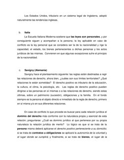Los Estados Unidos, tributario en un sistema legal de Inglaterra, adoptó 
naturalmente las tendencias inglesas. 
 
 
b.