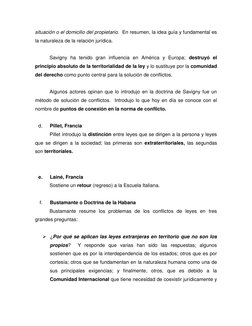 situación o el domicilio del propietario.  En resumen, la idea guía y fundamental es 
la naturaleza de la relación jurídica