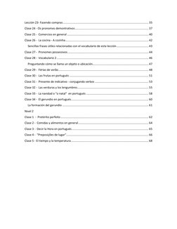 Lección 23- Fazendo compras .................................................................................................