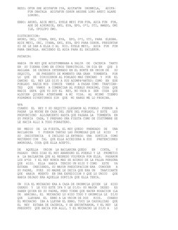 REZO: OFUN SHE ADIFAFUN IYA, ADIFAFUN  ORUNMILA,   ADIFA- 
      FUN OBATALA  ADIFAFUN OSHUN AKOSHE LOKO AKEYI ALAKE 
      L