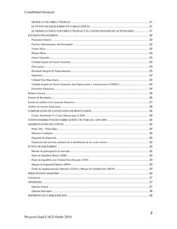 Contabilidad Gerencial 
2 
Proyecto final UACJ-Otoño 2010 
GRÁFICA VOLUMEN-UTILIDAD .........................................