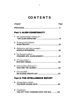 5 
 
 
CO N T E N T S 
 
Chapter                                                                                Page  
 
PR