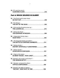 7 
 
 
23  ETs and the occult – 
     CLINCHING CLUES………………………………………..243 
 




