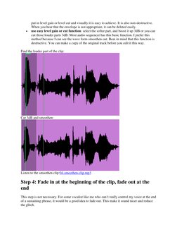put in level gain or level cut and visually it is easy to achieve. It is also non-destructive. 
When you hear that the envelo