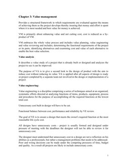Value Engineering in Project Management | PDF | Engineering | Risk