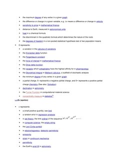  
the maximum degree  (http://en.wikipedia.org/wiki/Degree_(graph_theory)) (http://en.wikipedia.org/wiki/Degree_(graph_theor