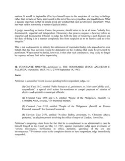 matters. It would be deplorable if he lays himself open to the suspicion of reacting to feelings 
rather than to facts, of be